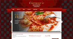 Desktop Screenshot of carusosristoranteitaliano.com